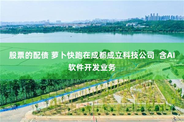 股票的配债 萝卜快跑在成都成立科技公司  含AI软件开发业务