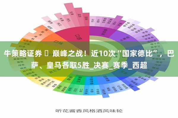 牛策略证券 ️巅峰之战！近10次“国家德比”，巴萨、皇马各取5胜_决赛_赛季_西超