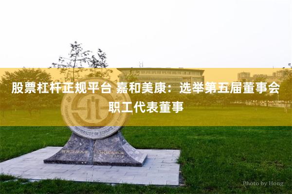 股票杠杆正规平台 嘉和美康：选举第五届董事会职工代表董事