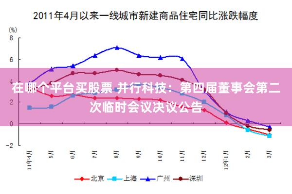 在哪个平台买股票 并行科技：第四届董事会第二次临时会议决议公告